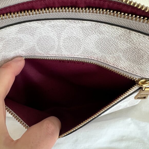 Coach Skating Skeletons Wristlet - Picture 8 of 13